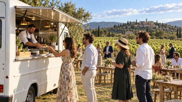 Les meilleures façons d'intégrer un food truck à votre réception