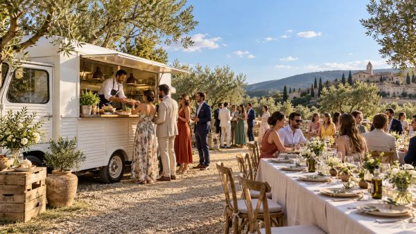 Les meilleures façons d'intégrer un food truck à votre réception