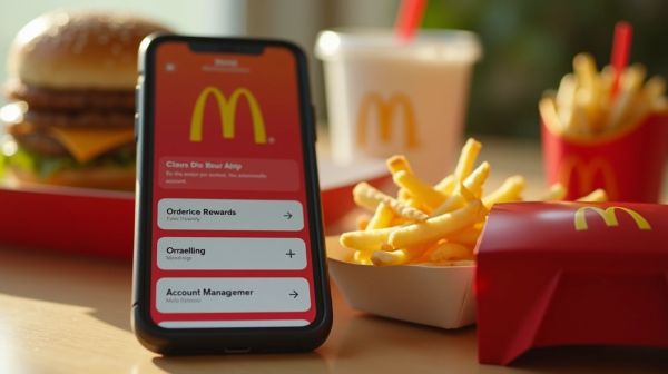Optimiser votre commande avec l'application McDonald's