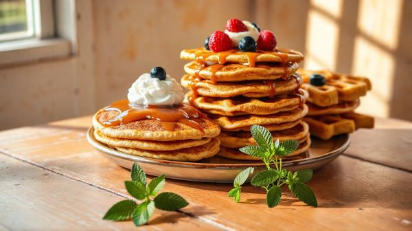 Top 10 recettes créatives de pancakes et de waffles